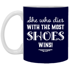 Load image into Gallery viewer, XP8434 11 oz. White Mug Unique design Shoes