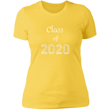 Load image into Gallery viewer, NL3900 Next Level Ladies&#39; Boyfriend T-Shirt Unique design Class of 2020 for Graduating Seniors