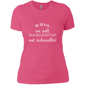 NL3900 Next Level Ladies' Boyfriend T-Shirt Unique design Texas Margaritas