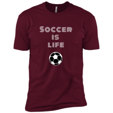 Load image into Gallery viewer, NL3600 Next Level Premium Short Sleeve T-Shirt Unique design Soccer Is Life