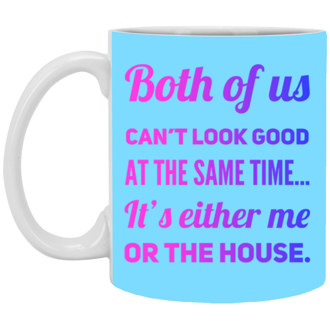 XP8434 11 oz. White Mug Unique design Both Of Us