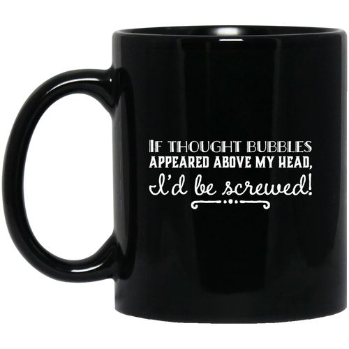 Unique design Thought Bubbles mug