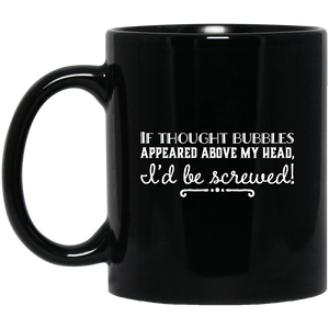 Unique design Thought Bubbles mug