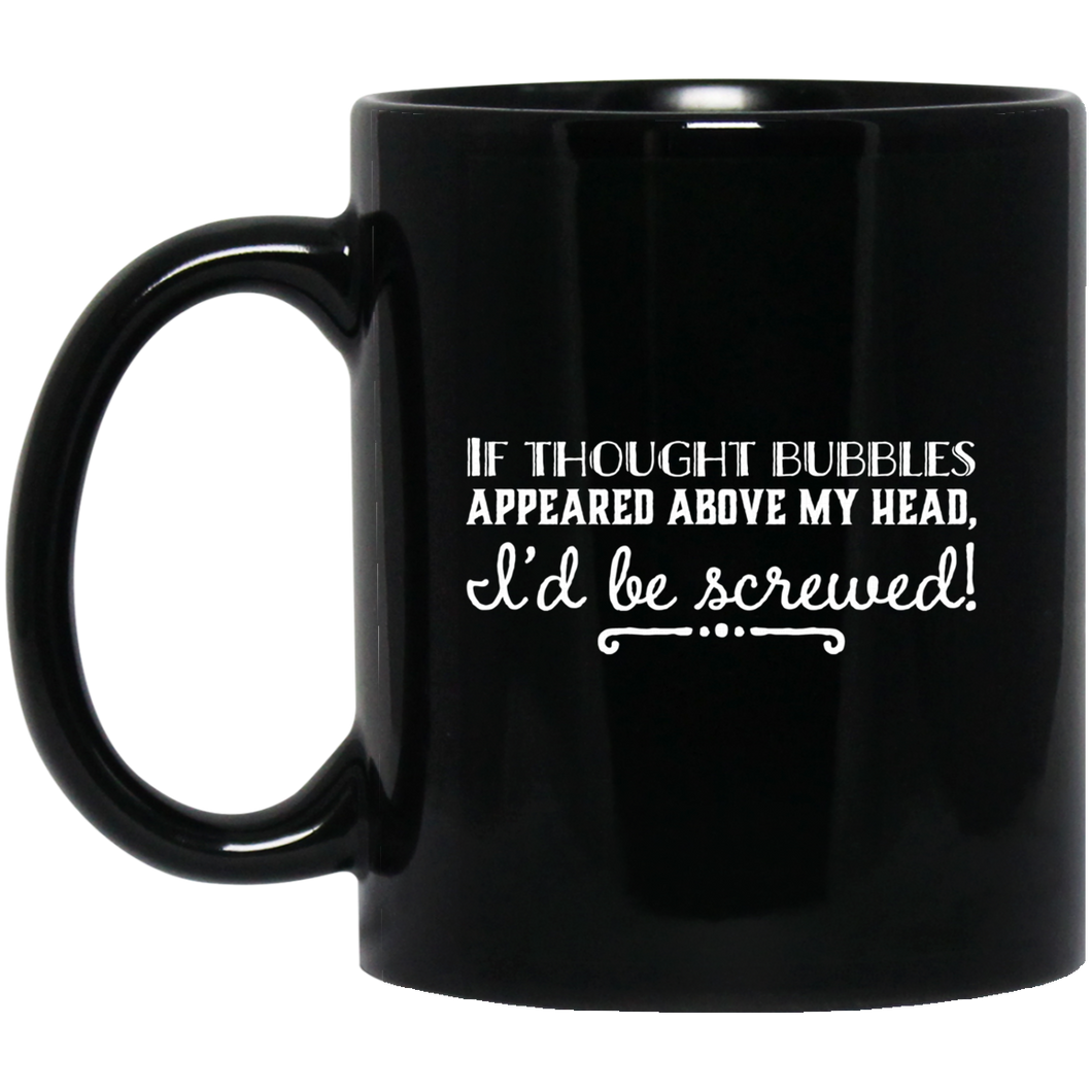 Unique design Thought Bubbles mug