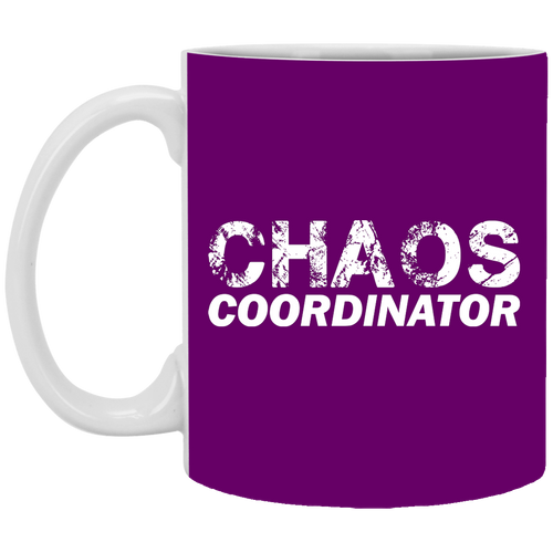 Unique design Chaos Coordinator mug