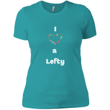 Load image into Gallery viewer, NL3900 Next Level Ladies&#39; Boyfriend T-Shirt Unique design Love A Lefty-color