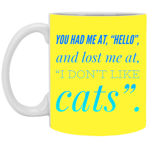 +Unique design Hello Cats-green mug