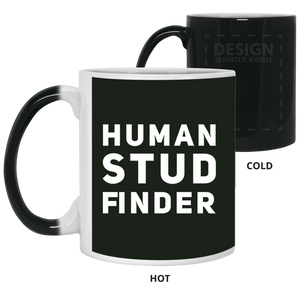 21150 11 oz. Color Changing Mug Unique design Human Stud Finder