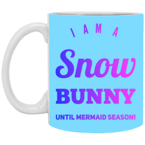 +Unique design Snow Bunny-pink mug