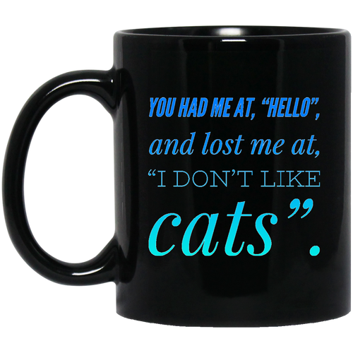 +Unique design Hello Cats-green mug