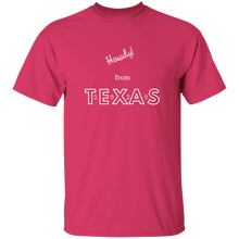 Load image into Gallery viewer, G500B Youth 5.3 oz 100% Cotton T-Shirt Unique design Howdy From Texas 2020