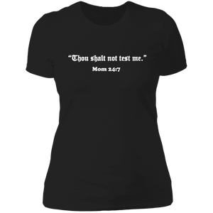 NL3900 Next Level Ladies' Boyfriend T-Shirt Unique design Mom 24:7