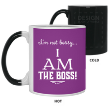 Load image into Gallery viewer, 21150 11 oz. Color Changing Mug Unique design Bossy