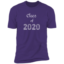 Load image into Gallery viewer, NL3600 Next Level Premium Short Sleeve T-Shirt Unique Design Class of 2020 for Graduating Seniors