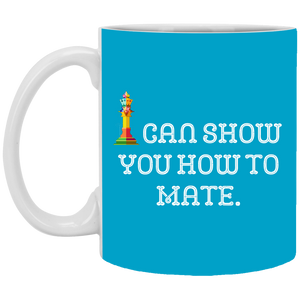 XP8434 11 oz. White Mug Unique design Show You How To Mate