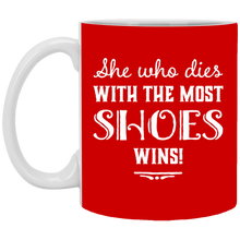 Load image into Gallery viewer, XP8434 11 oz. White Mug Unique design Shoes