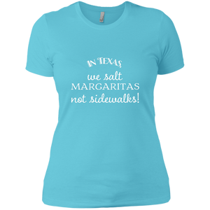 NL3900 Next Level Ladies' Boyfriend T-Shirt Unique design Texas Margaritas