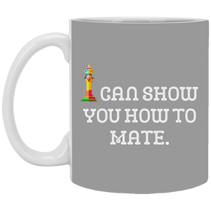 XP8434 11 oz. White Mug Unique design Show You How To Mate