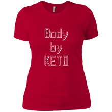 Load image into Gallery viewer, NL3900 Next Level Ladies&#39; Boyfriend T-Shirt Unique design Body By Keto