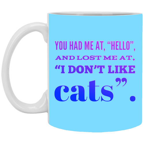 +Unique design Hello Cats-pink mug