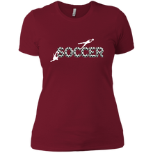 Load image into Gallery viewer, NL3900 Next Level Ladies&#39; Boyfriend T-Shirt Unique design Soccer Players