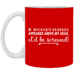 Unique design Thought Bubbles mug