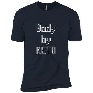 NL3600 Next Level Premium Short Sleeve T-Shirt Unique design Body By Keto