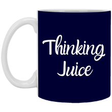 Load image into Gallery viewer, XP8434 11 oz. White Mug Unique design Thinking Juice