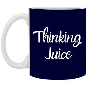 XP8434 11 oz. White Mug Unique design Thinking Juice