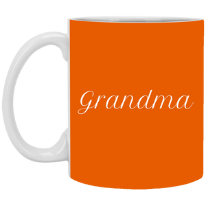 XP8434 11 oz. White Mug Unique design Grandma