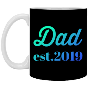 +Unique design Dad est. 2019 mug