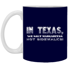 Load image into Gallery viewer, XP8434 11 oz. White Mug Unique design Texas Margaritas-stars