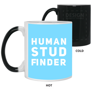 21150 11 oz. Color Changing Mug Unique design Human Stud Finder