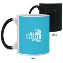 Load image into Gallery viewer, 21150 11 oz. Color Changing Mug Unique design Dealer Has All His Teeth