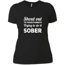 Load image into Gallery viewer, NL3900 Next Level Ladies&#39; Boyfriend T-Shirt Unique design Sober