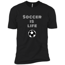 Load image into Gallery viewer, NL3600 Next Level Premium Short Sleeve T-Shirt Unique design Soccer Is Life