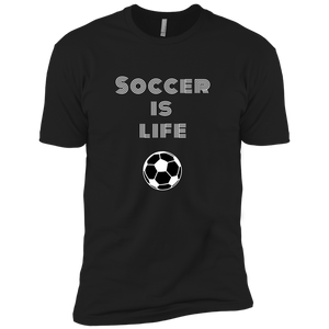 NL3600 Next Level Premium Short Sleeve T-Shirt Unique design Soccer Is Life