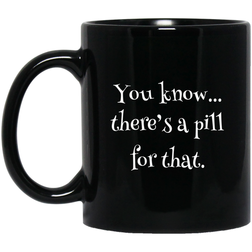 +Unique design Pill mug