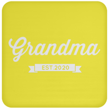 Load image into Gallery viewer, UN5677 Coaster Unique design Grandma est. 2020