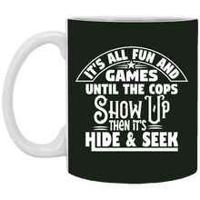 Load image into Gallery viewer, XP8434 11 oz. White Mug Unique design Fun &amp; Games