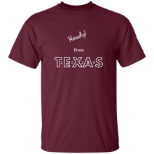 Load image into Gallery viewer, G500B Youth 5.3 oz 100% Cotton T-Shirt Unique design Howdy From Texas 2020