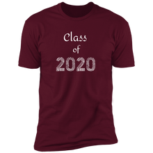 Load image into Gallery viewer, NL3600 Next Level Premium Short Sleeve T-Shirt Unique Design Class of 2020 for Graduating Seniors