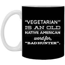 Load image into Gallery viewer, XP8434 11 oz. White Mug Unique design Bad Hunter