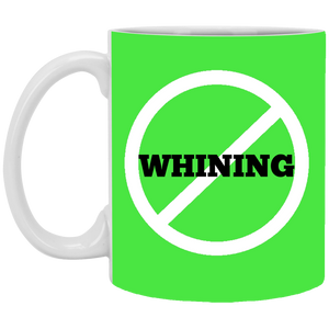 XP8434 11 oz. White Mug Unique design No Whining