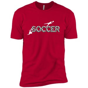 NL3600 Next Level Premium Short Sleeve T-Shirt Unique design Soccer Players