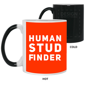 21150 11 oz. Color Changing Mug Unique design Human Stud Finder