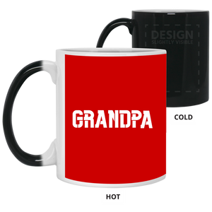 +Unique design Grandpa color-change mug