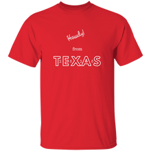 Load image into Gallery viewer, G500B Youth 5.3 oz 100% Cotton T-Shirt Unique design Howdy From Texas 2020