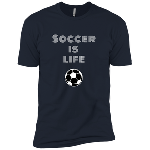 NL3600 Next Level Premium Short Sleeve T-Shirt Unique design Soccer Is Life