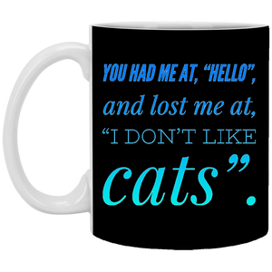 +Unique design Hello Cats-green mug